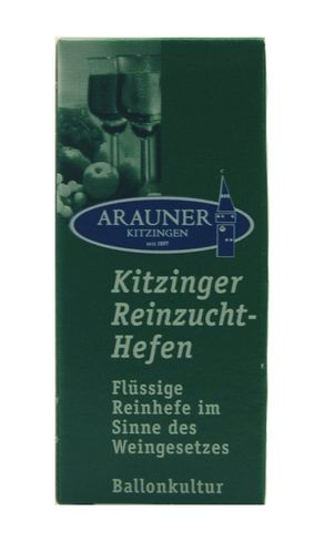 Arauner Kitzinger Reinzucht-Hefen Sherry, Art. 0008, für 50 Liter