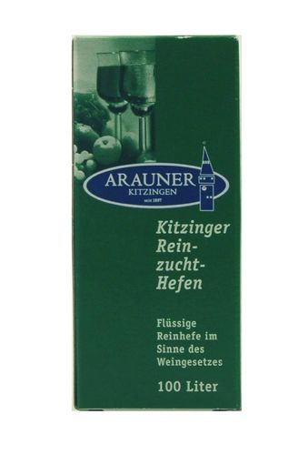 Arauner Kitzinger Reinzucht-Hefen Bordeaux für 1 HL = 100 Liter