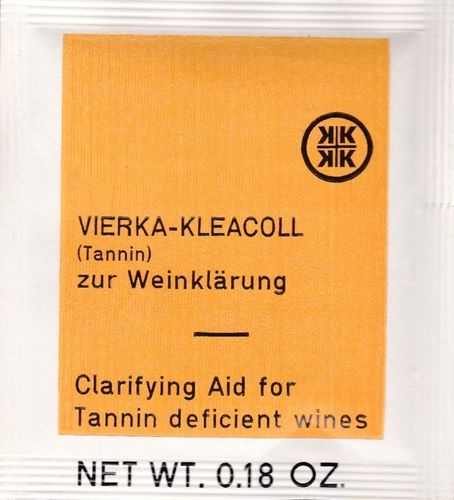 Kleacoll (Tannin) zur Weinklärung von Vierka